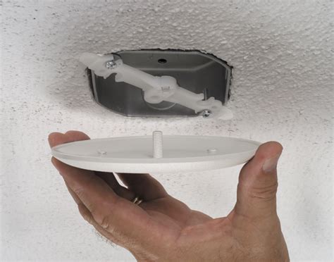 ceiling electrical box cover plate|outlet for round ceiling box.